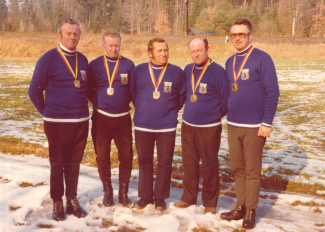 Stocksport/Eisschützen: Betriebs-Sport-Verein der Bewag (Obojkovits/Traxler/Majzl/Pongracz/Strauss)