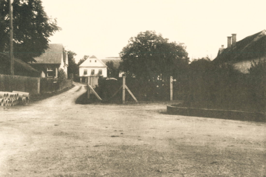 Blick von der Linken Bachgasse in die Sackgasse - Patakszer (Bachviertel)