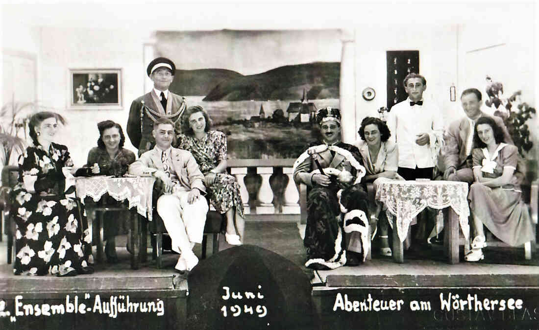Theateraufführung der Kultursektion des SC Oberwart:  "Abenteuer am Wörthersee" / 2. Ensembleaufführung im Genossenschaftssaal