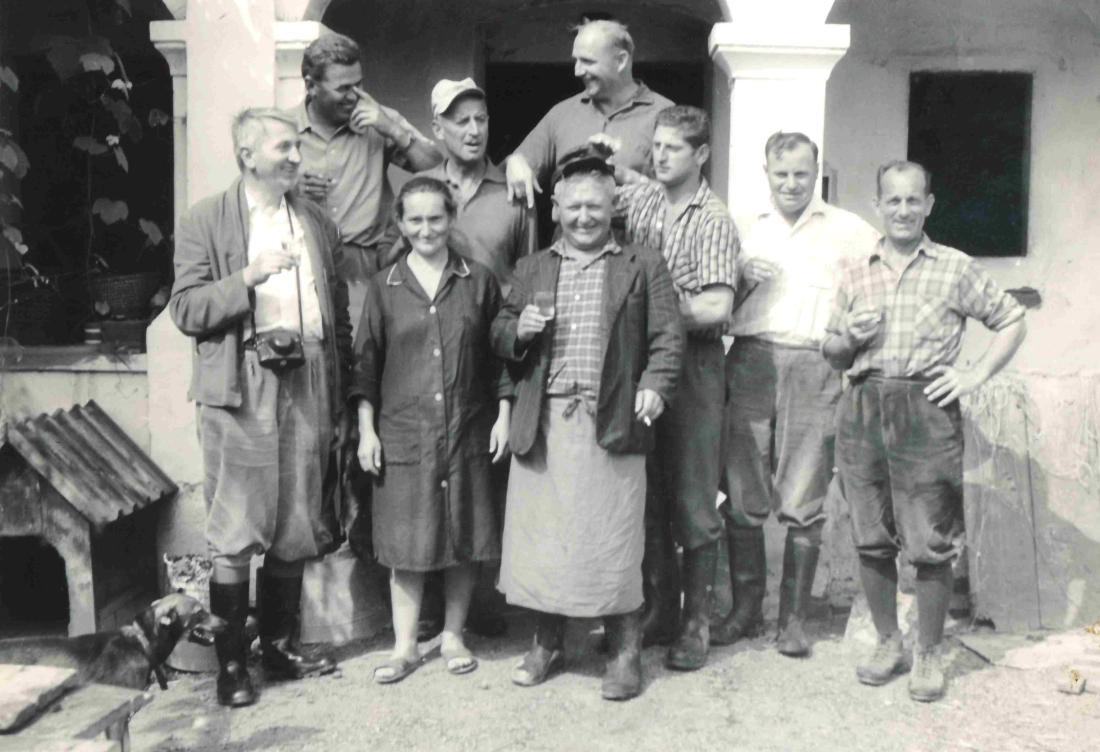 Kurgäste aus Wien zu Besuch im Haus Sterniczky - Steinamangererstraße 123