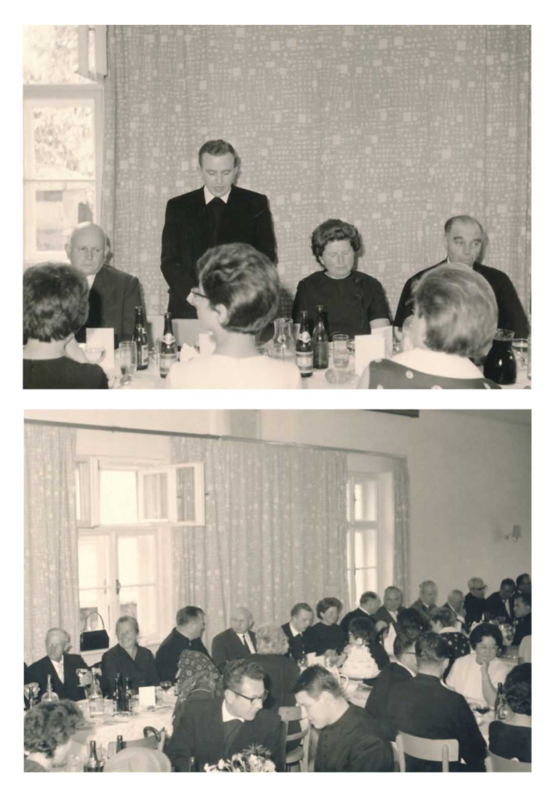 Röm. kath. Pfarre - 4. Juli 1964: Primiz von Julius Dirnbeck - Das Festessen