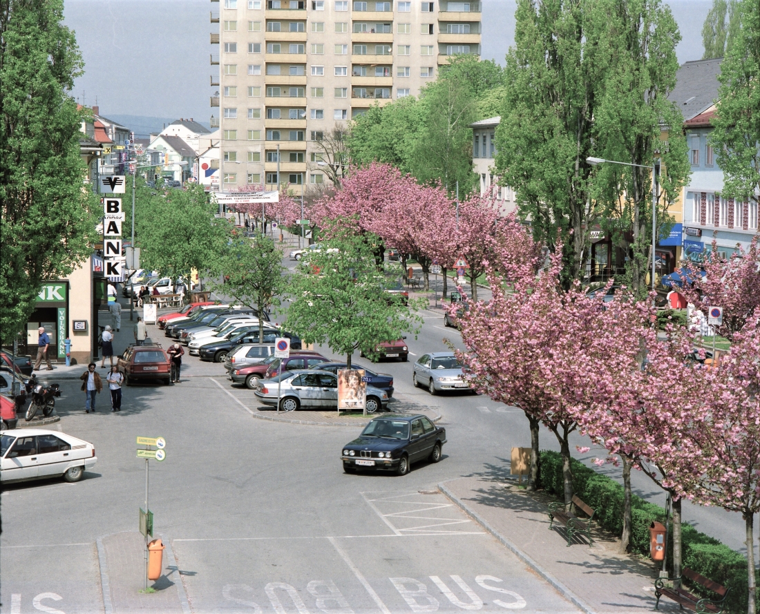Blick vom Hauptplatz in Richtung Wienerstraße