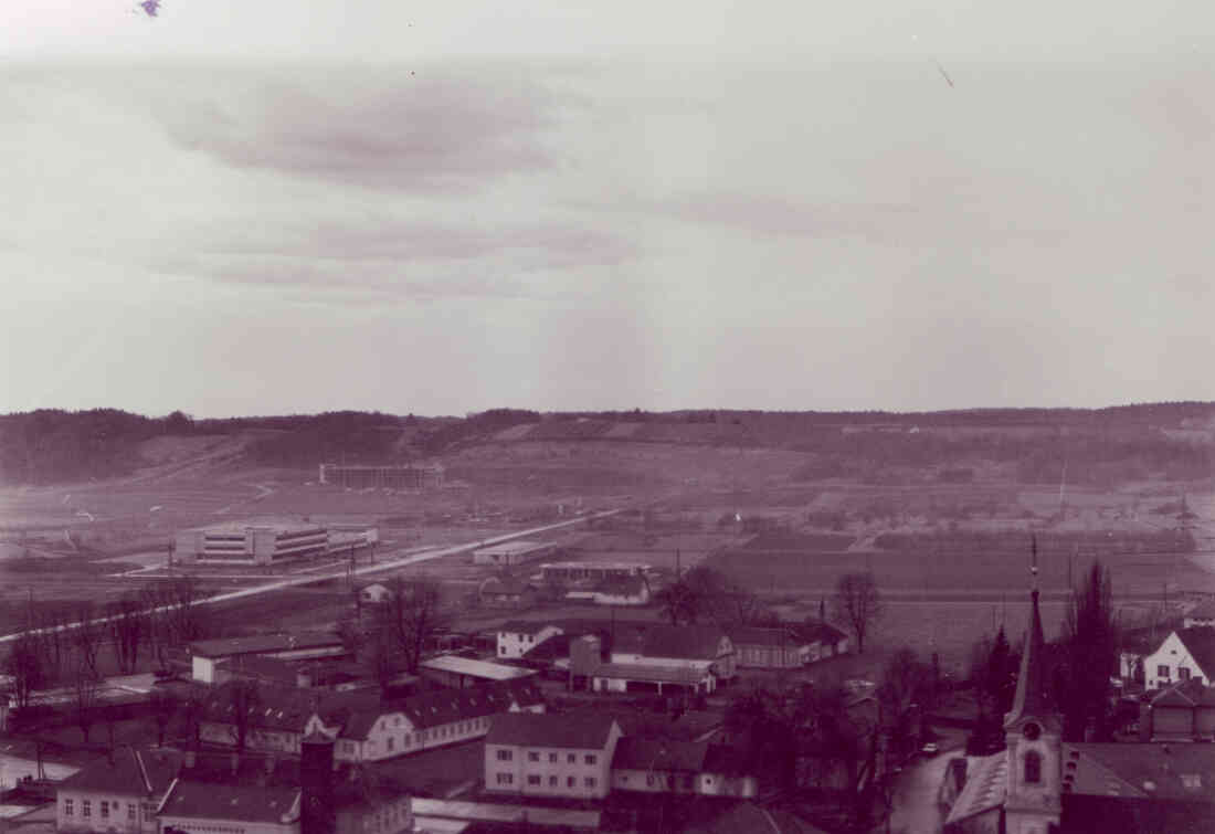 Blick vom Hochhaus in Richtung SSW