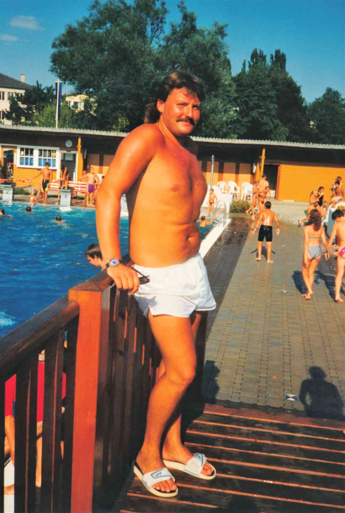 Freibad / Schwimmbad (Badgasse 6): Bademeister Josef Fassl