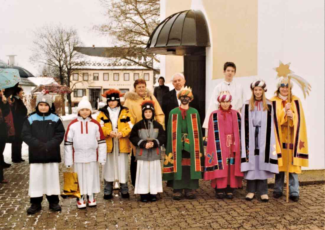 St. Martin: Sternsingergruppe der röm. kath. Pfarre