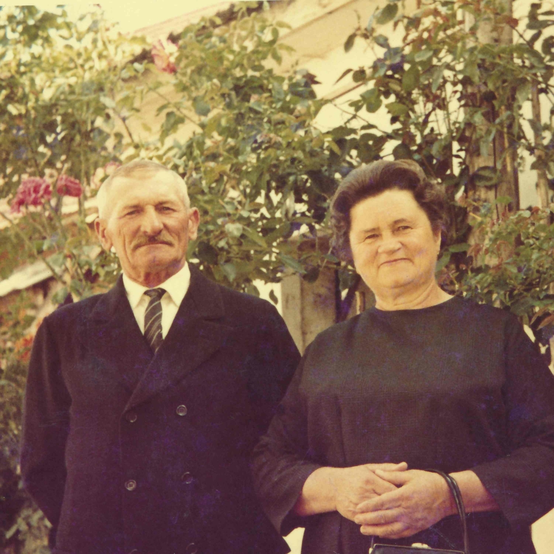 Goldene Hochzeit Samuel Adorjan (*1905/+1995) und Juliana Baliko (*1910/+1992) - Grazerstraße 55