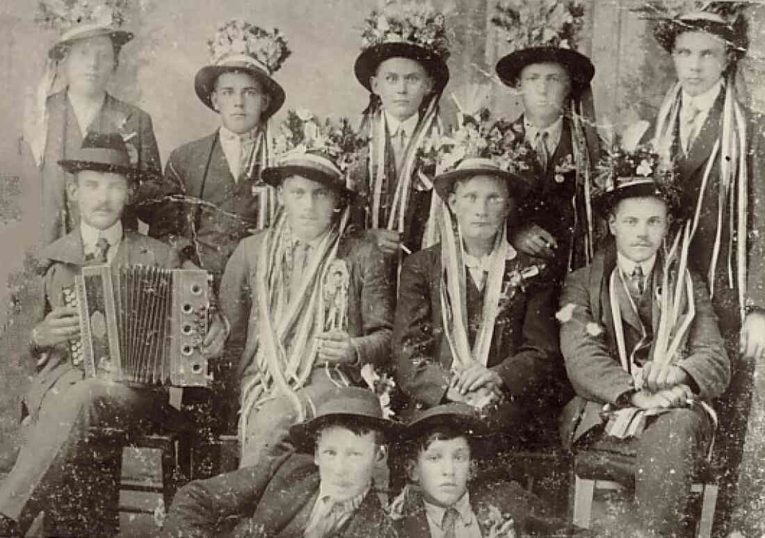 Musterung im Jahre 1915
