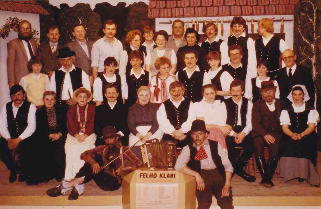 Reformierter Leseverein: Theaterstück "Felhö Klári" 1983