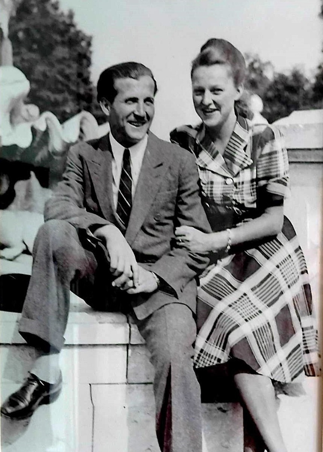 Csaba Farsky (*1925/+2020) und Friederike "Fritzi" Farsky (geb. Görtler, *1927/+1978)