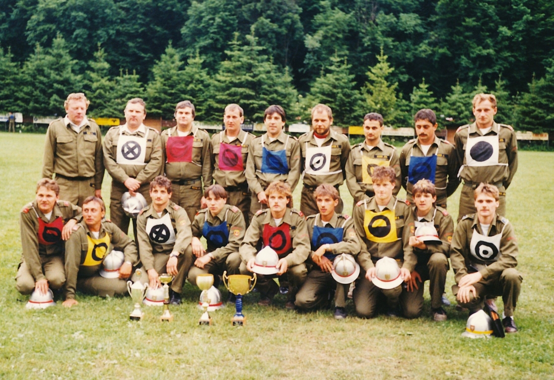 Wettkampfgruppen der Feuerwehr St. Martin - Guger/Janisch/Eberhardt/Garber/Paul/Ratz/Bernhard/Klepits/Polster