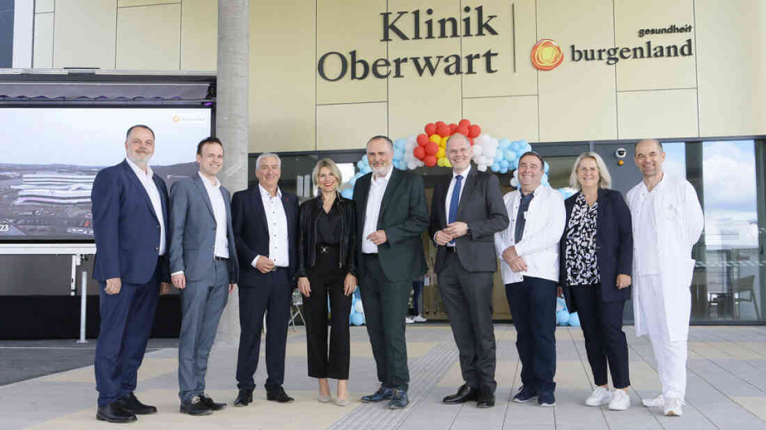 Krankenhaus: Tage der offenen Tür in der Klinik Oberwart (Dornburggasse 90) - Schmidt/Seper/Leitgeb/Dozkozil/Öhler/Ochsenhofer/Gräf/Gruber