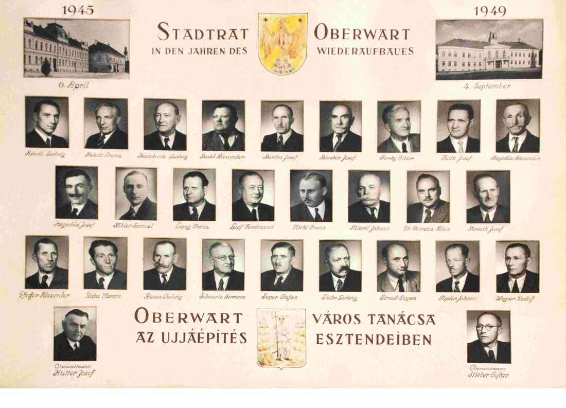 Stadtrat Oberwart 1945-1949