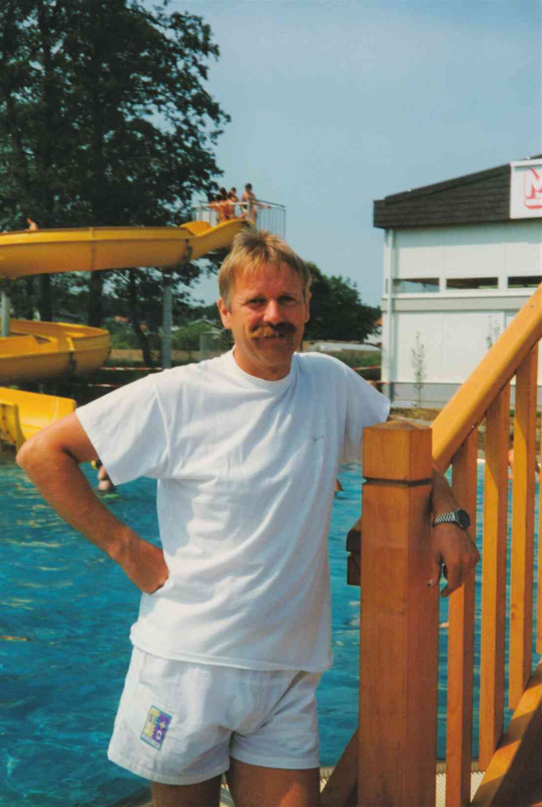 Freibad / Schwimmbad (Badgasse 6): Bademeister Walter Kurz