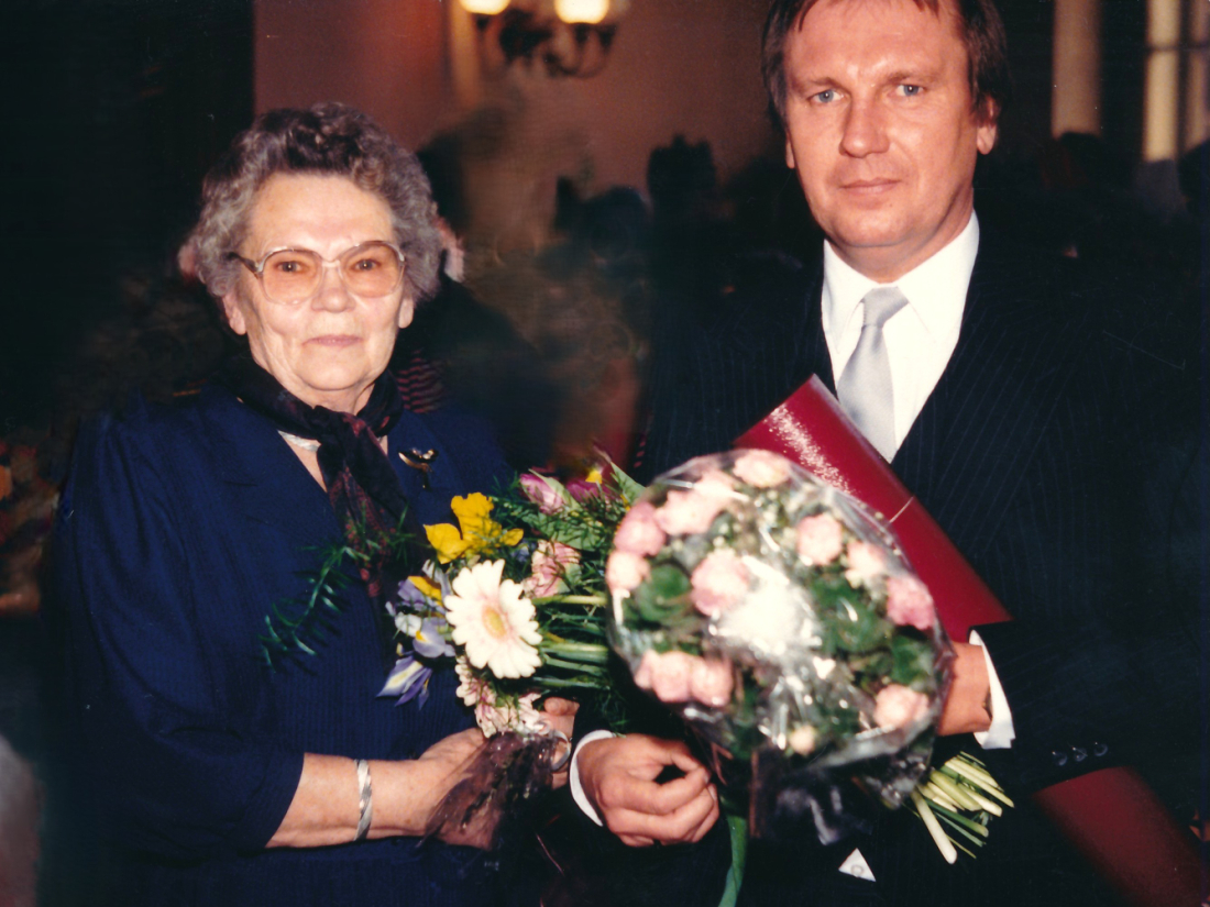 Sponsion von Dr. Wilfried Hicke (*1944/+2003) zum Doktor der Rechtswissenschaften am 29. Jänner 1987