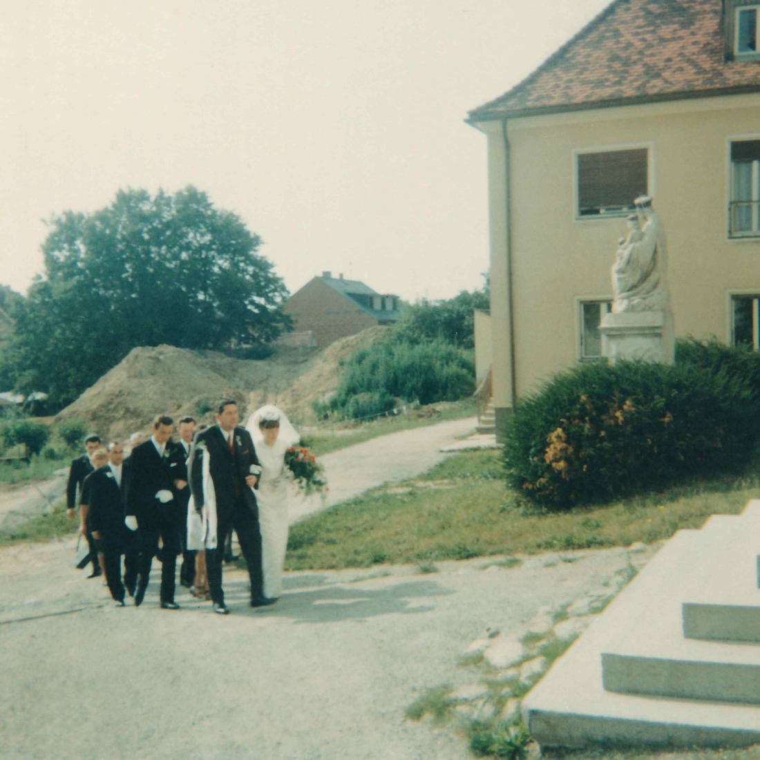 Röm. kath. Pfarre: Hochzeit Julianna Topler und Heinz Gruber