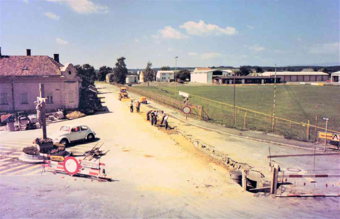 Kanalverlegung in der Grazerstraße