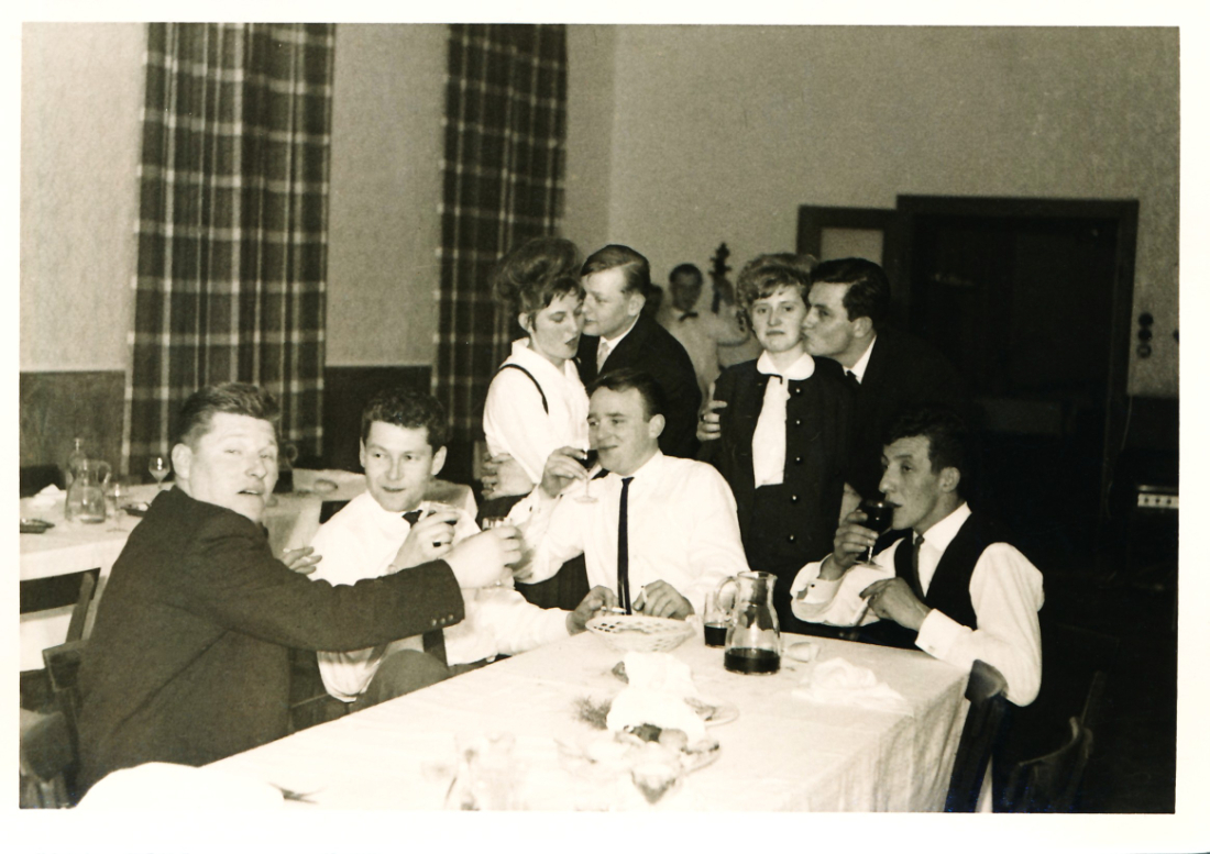 Hochzeit Helga Tölly und Johannes Jungschlager: die Sonny Boys machen Pause - Benedek/Imre/Wertner/Steurer/Asboth/Samer/Tölly/Miklos