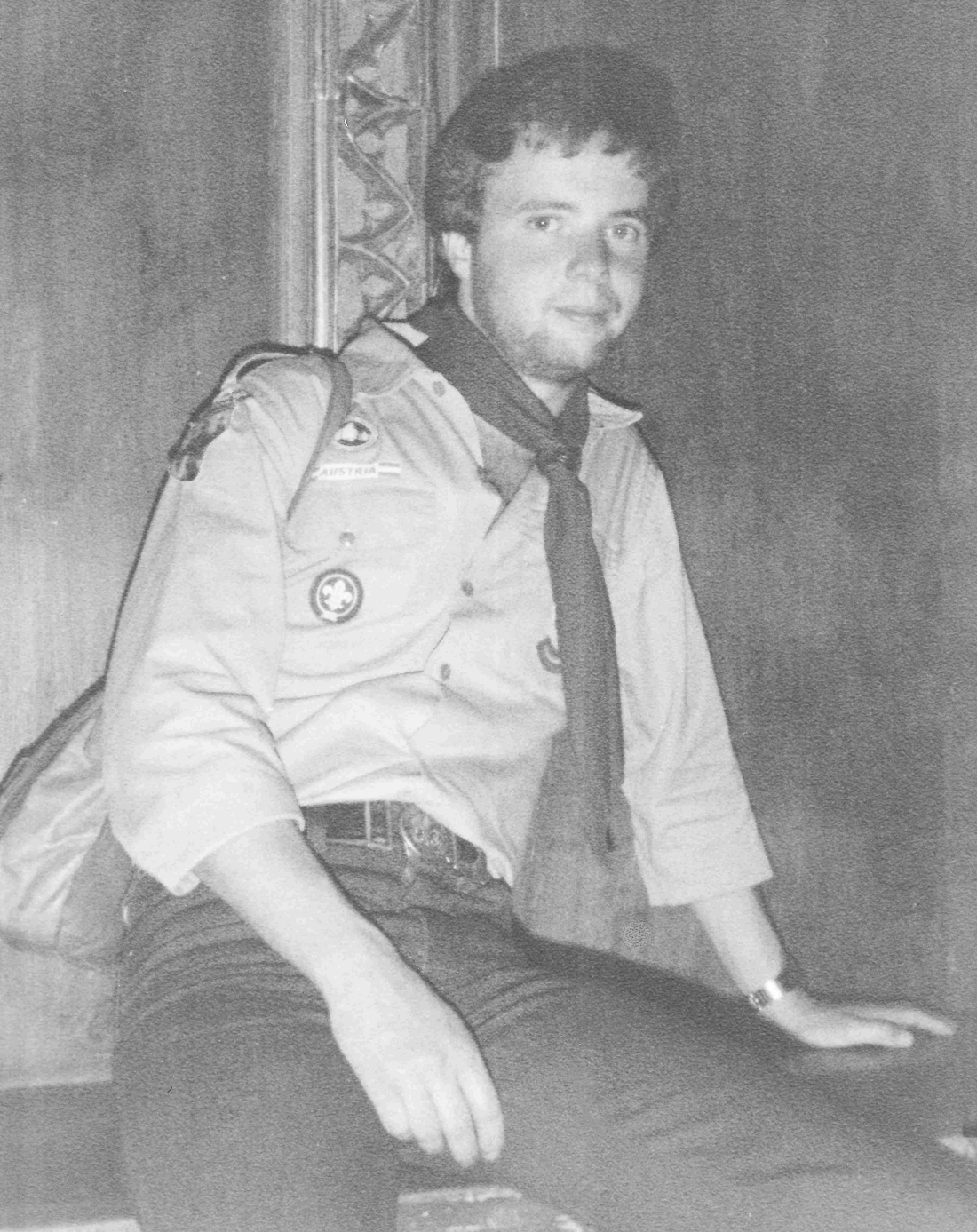 Pfadfinder: Gruppenführer Peter Traxler