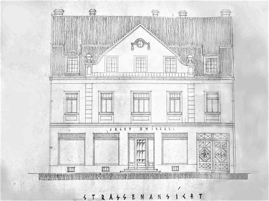 Plan/Straßenansicht - Omischlhaus (Wienerstraße 8a)