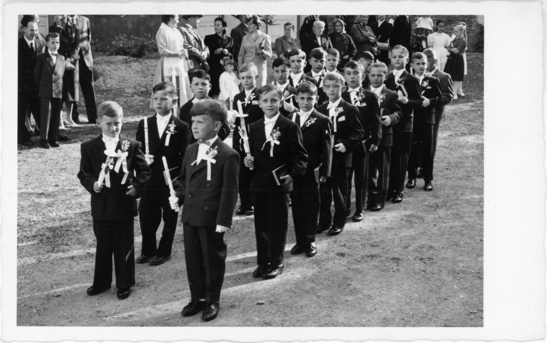 Röm. kath. Pfarre: Erstkommunion 1960