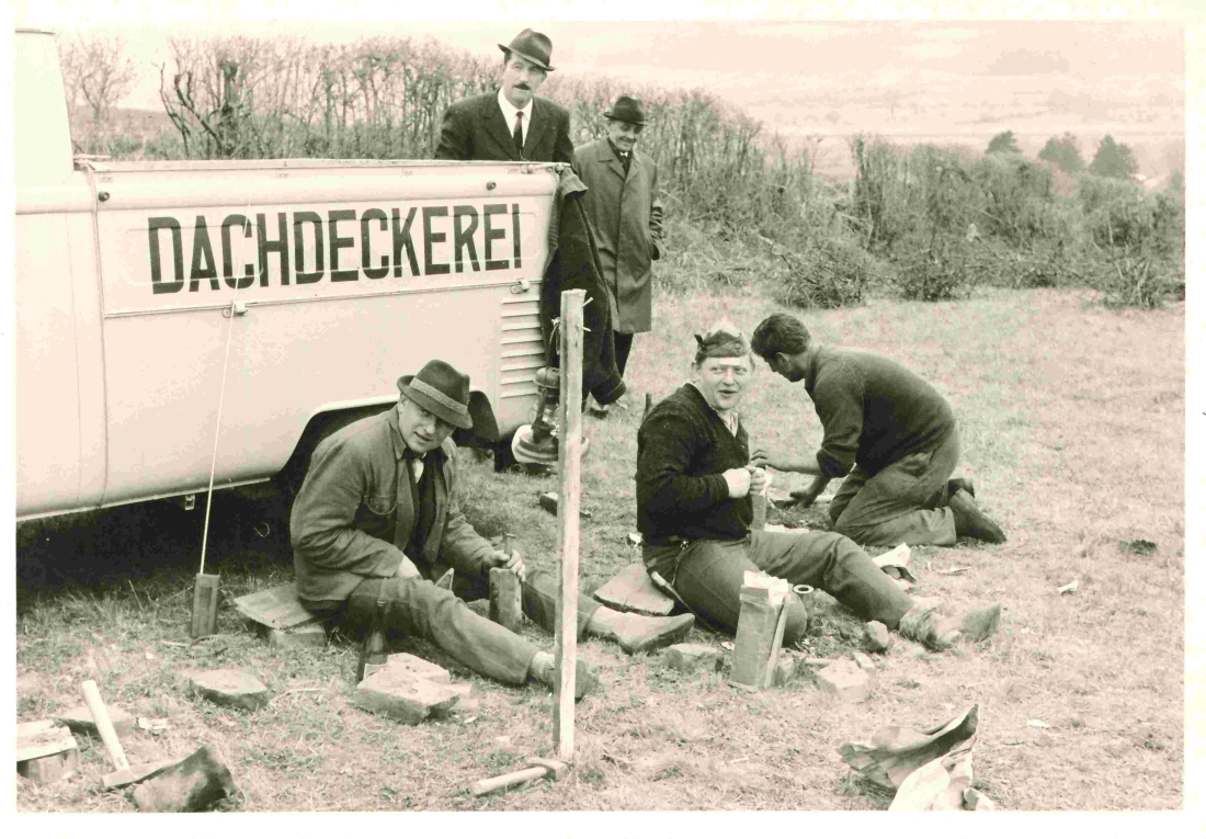 Böllerschießen: stopfen der Böller - Samer/Holler/Raba/Frauer