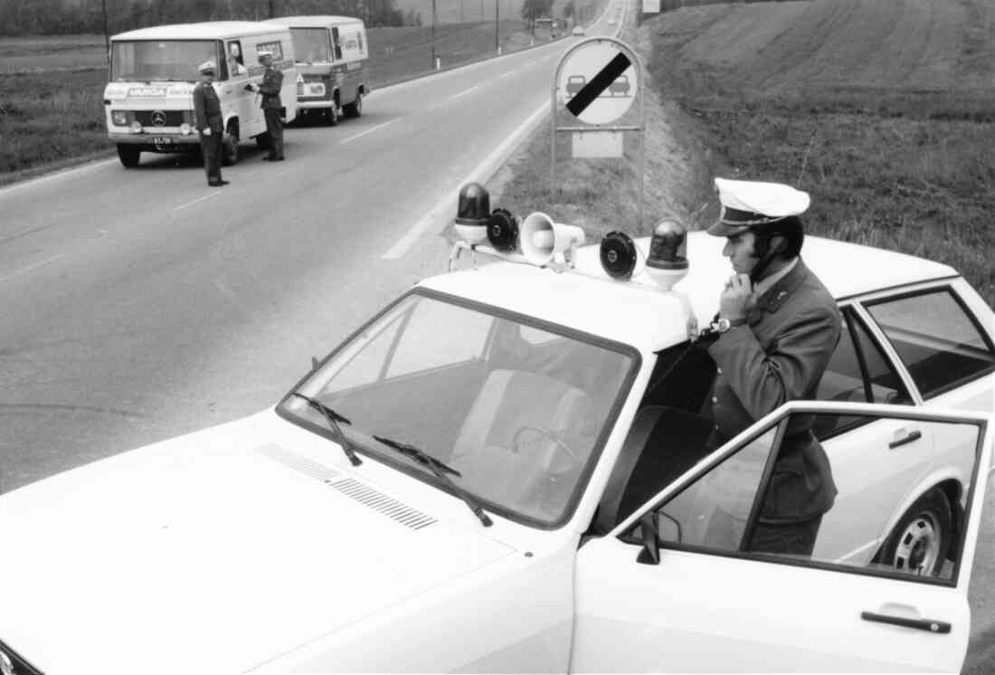 Gendarmerie: Verkehrskontrolle