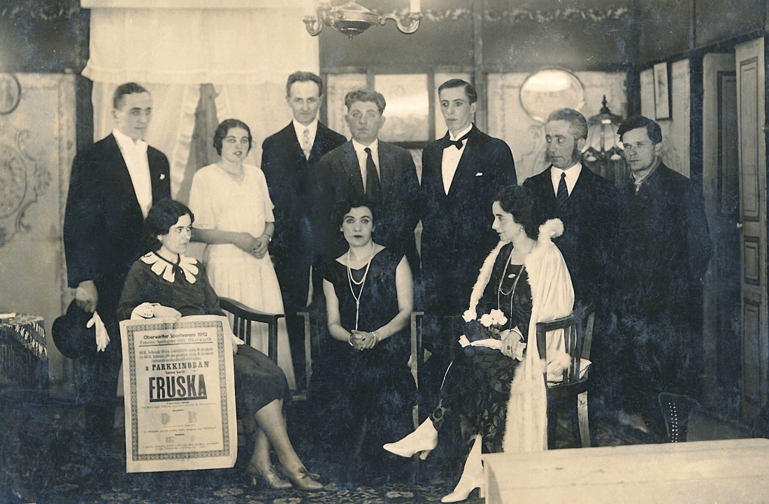 „Fruska" - Theater-Dilettantenvorstellung des Oberwarther Sportvereines