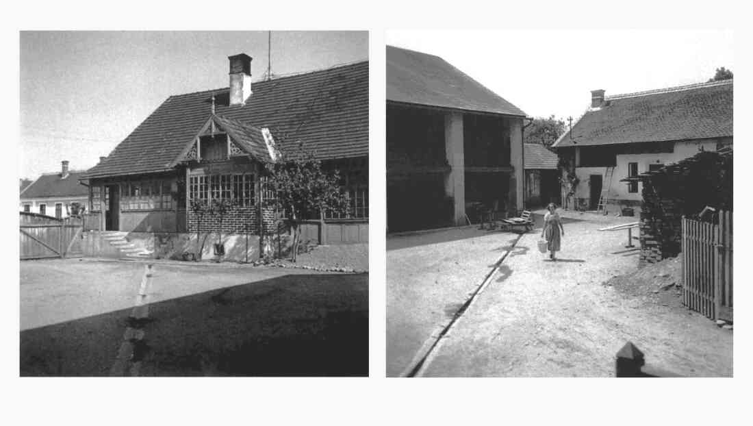 Innenhof der Tischlerei Johann Pfeiler - OW 209 / Johann Straußgasse 10