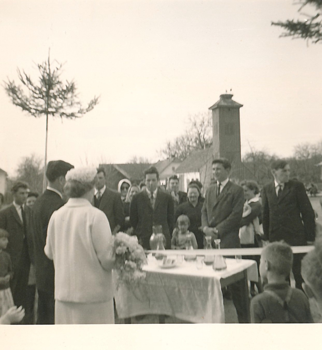 St. Martin: Vorziehen bei der Hochzeit von Franziska Körper und Josef Szakacs - Guger/Heinisch/Garber/Hofbauer