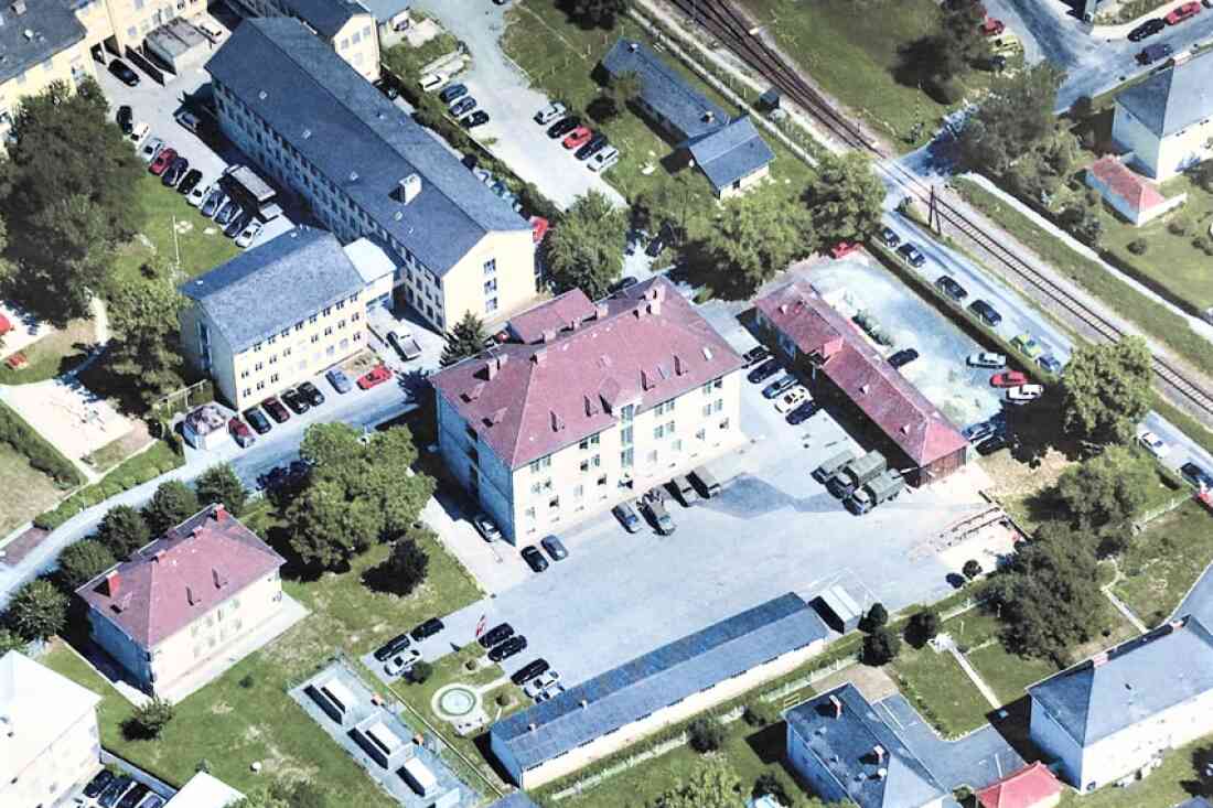 Areal der Kaserne (Prinz Eugenstraße 4 und 6)