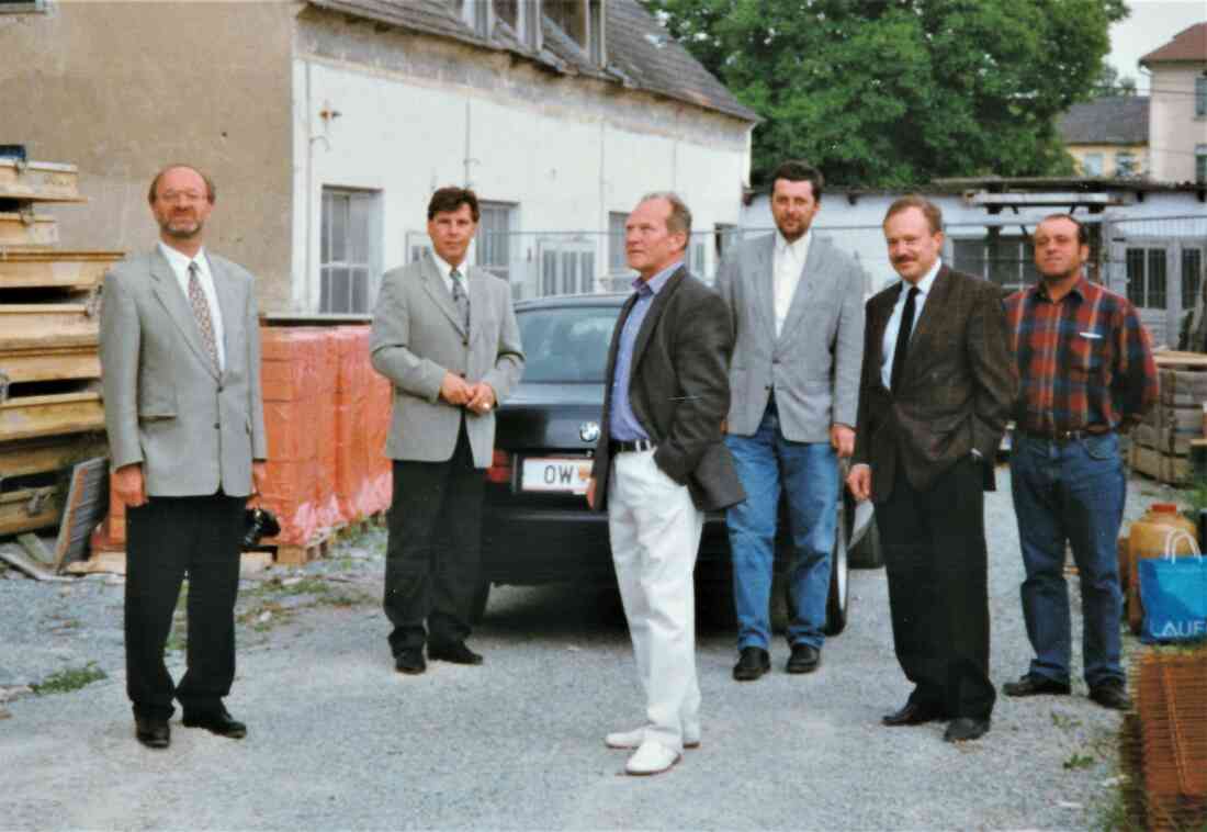 Atrium (Hauptplatz 11): Man trifft sich zur Gleichenfeier