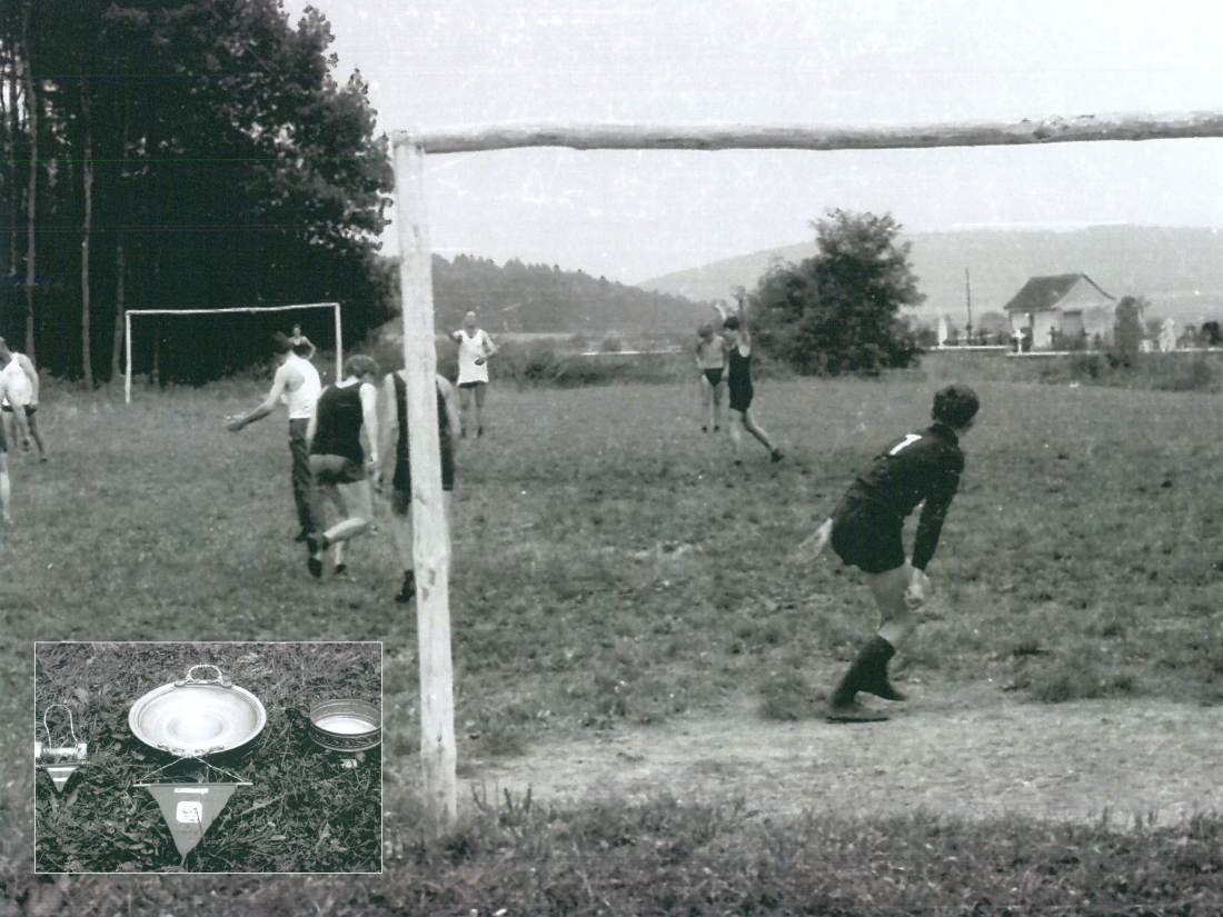 Sportplatz St. Martin - Blick gegen SO