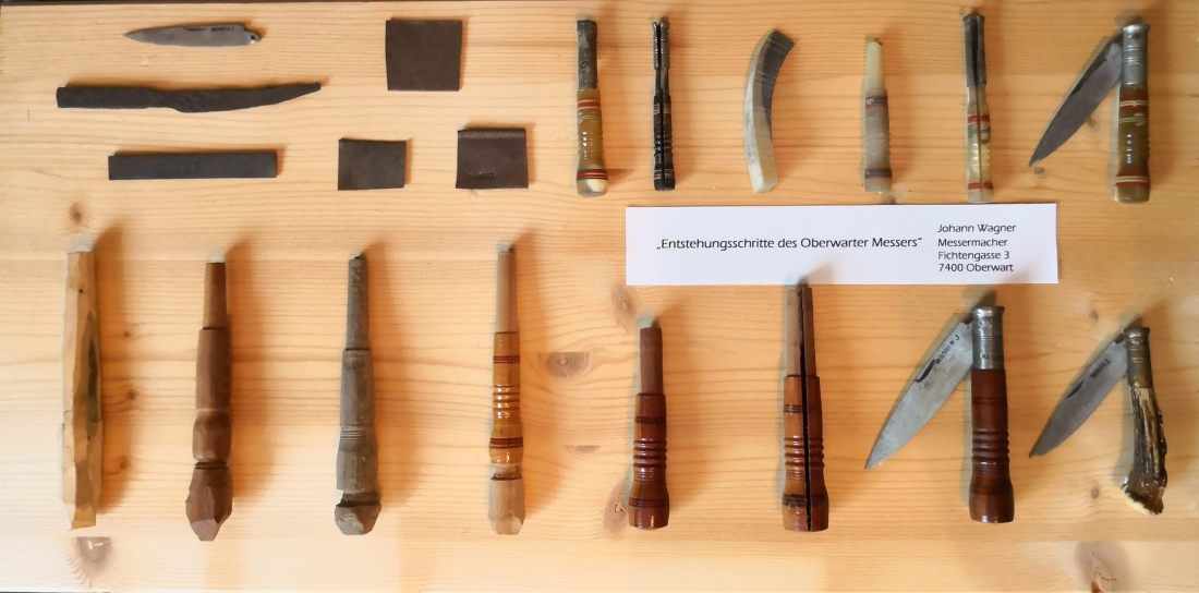 Der Messermacher Johann Wagner: Entstehungsschritte des Oberwarter Messers, des "Woada Feidls"