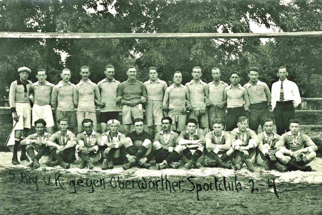 Fußball: Oberwarther Sportclub gegen die 5. Brigade d. K.