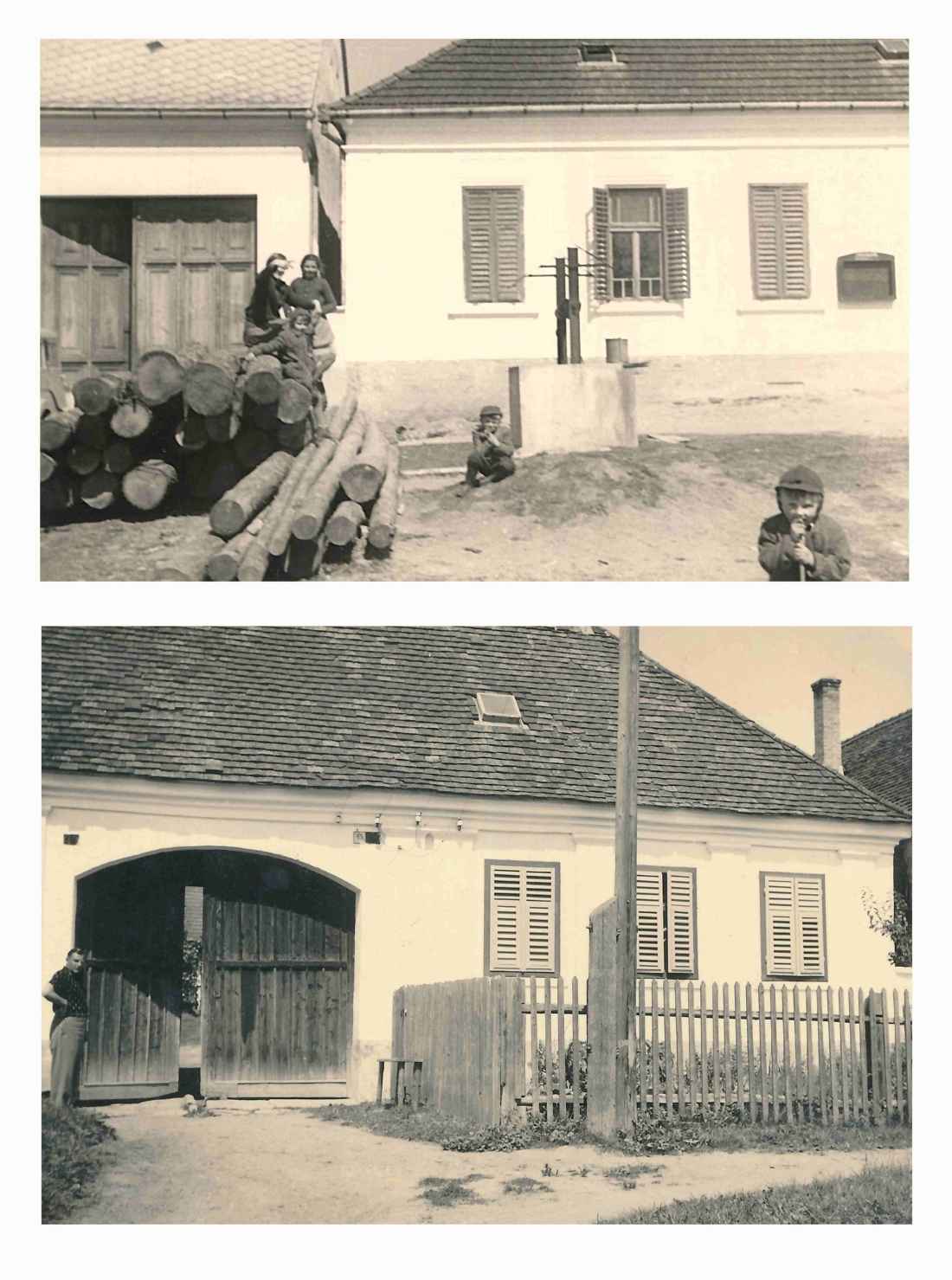 Die beiden Häuser St. Martin 25 (Ratz) und St. Martin 45 (Korbadits)