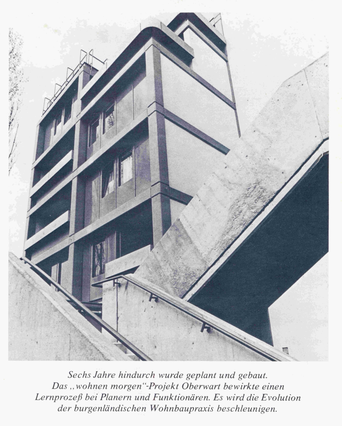 OSG: Detailansicht "Wohnen Morgen: Haus der Besinnung" - Lehrgasse 4