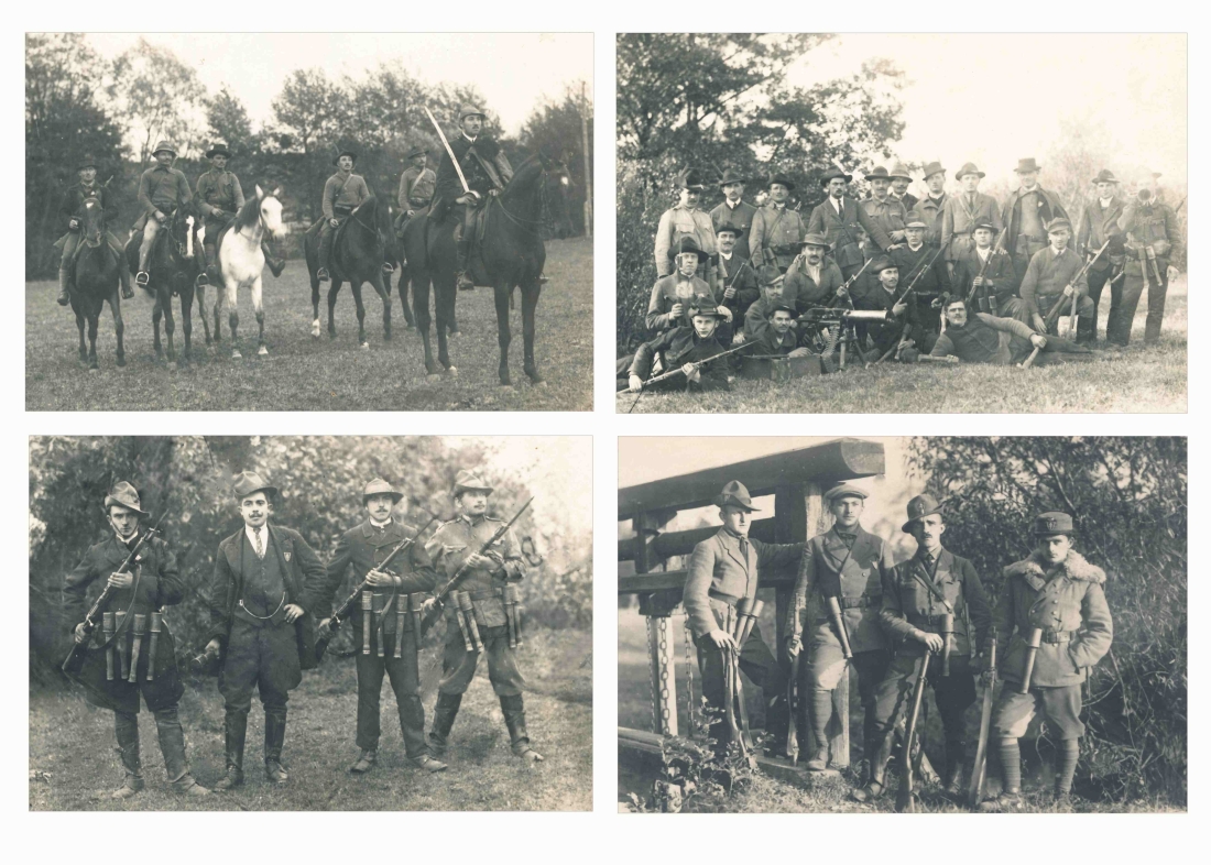 "Freischärlerstaat" Leithabanat (Lajtabánság ung. oder Leitha-Banschaft): Gruppen von Freischärler