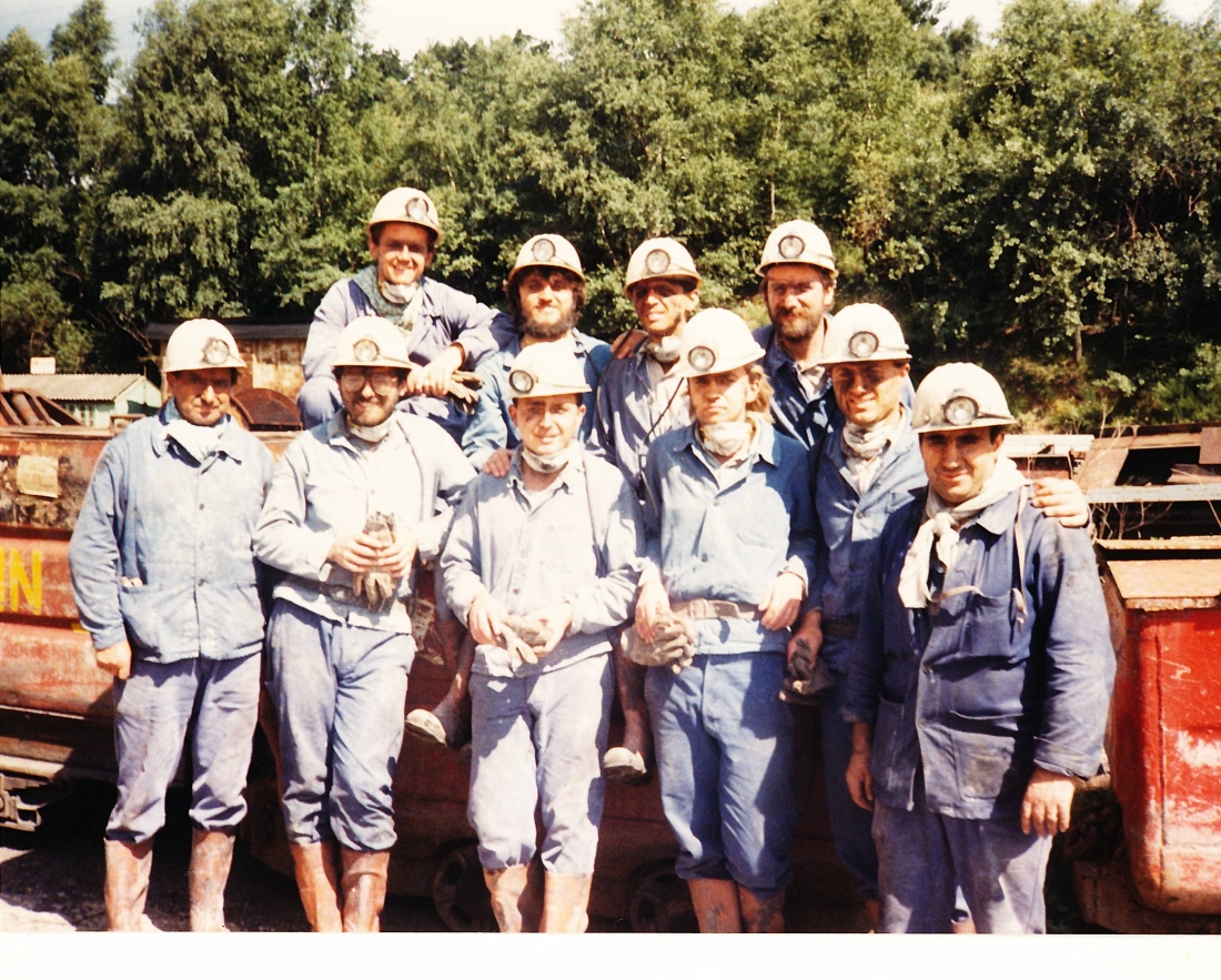Stadtkapelle: Konzertreise BRD/NL/FR - Bergwerksbesuch in Forbach (Herlicska/Taschek/Unger/Schober/Frühmann/Szabo/Baumgartner)