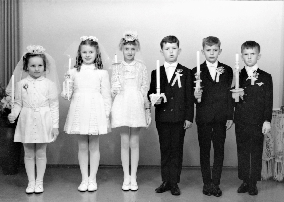 Röm. kath. Pfarre: Erstkommunion 1966