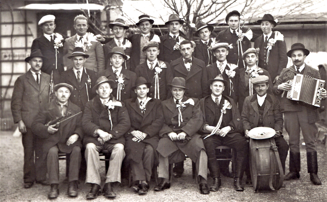 Musterung im Jahre 1935 ca.