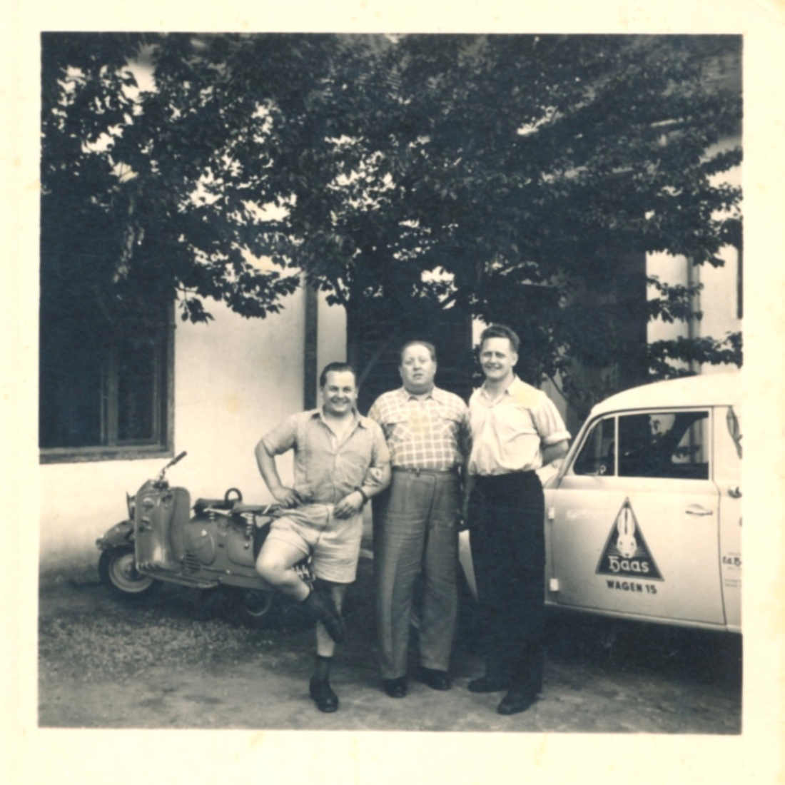 Im Hof des Gasthauses Neubauer - Krismanits