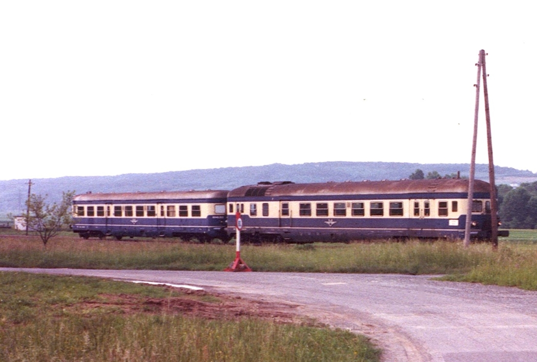 2. Juni 1984: der letzte Zug vom Bahnhof Oberwart nach Großpetersdorf