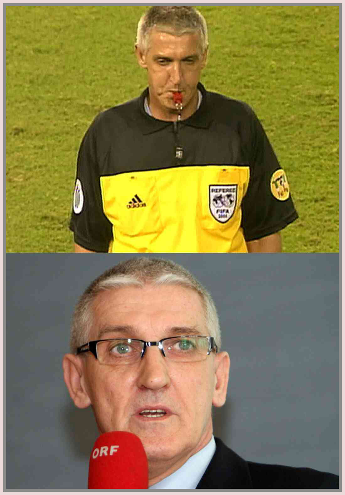 Aktuelle Persönlichkeit der Stadt: FIFA- Schiedsrichter und BFV-Präsident Günter Benkö (*1955) - Portraits