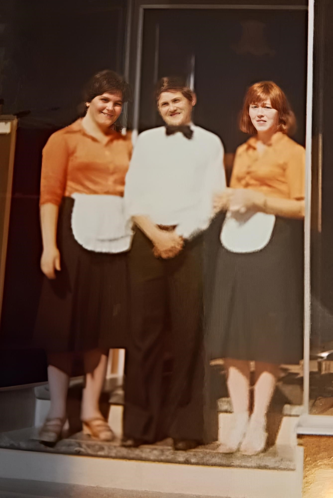 MitarbeiterInnen in der "Halco Stub´n" (auch "Halco-Stüberl", später "Häferlgucker") - Arthofer/Molnar/Schmidt