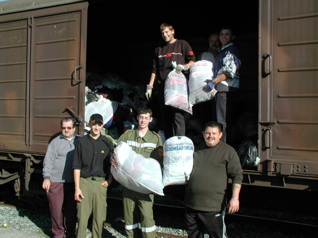 Altkleidersammlung - Rotes Kreuz Oberwart, 2006