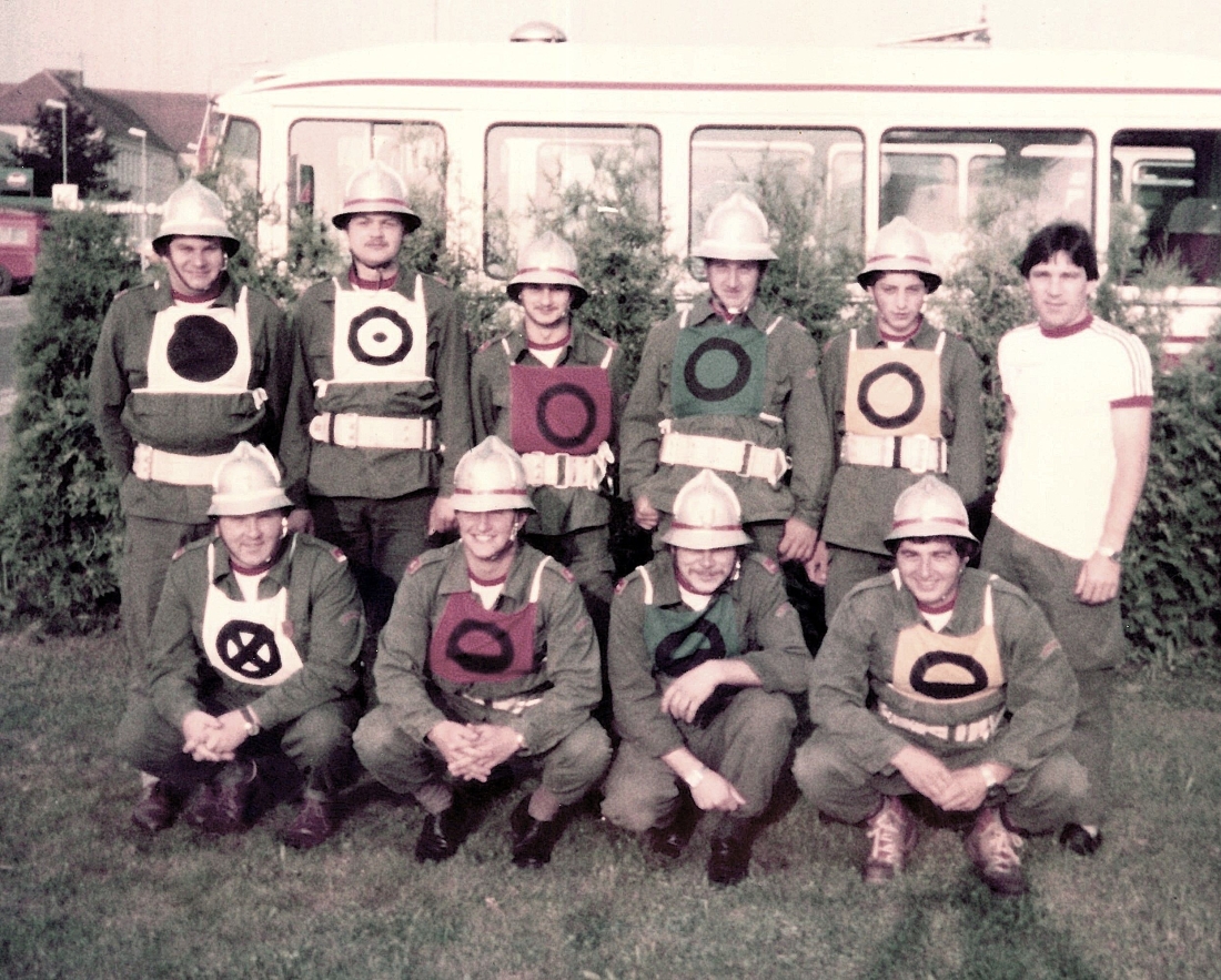 Wettkampfgruppe der Feuerwehr St. Martin - Ratz/Guger/Polster/Halper/Garber/Paul/Bernhard/Klepits