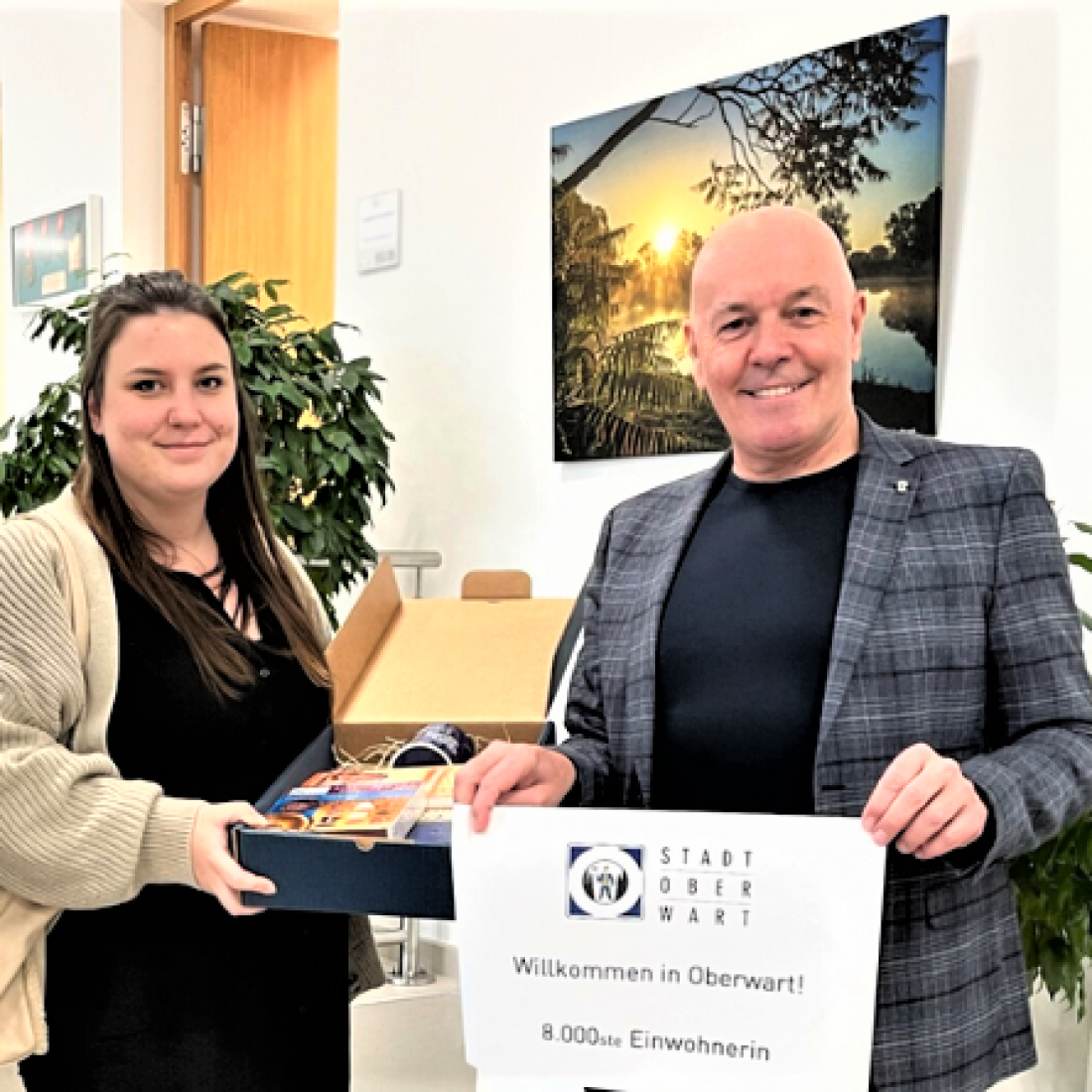 Stadtgemeinde: 8.000-er Marke bei der Einwohnerzahl überschritten (Rosner/Weiss)