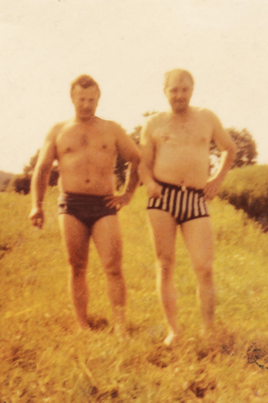 Baden am "Pinkastrand" bei der "3. Stufe" -Krutzler/ Drenowatz