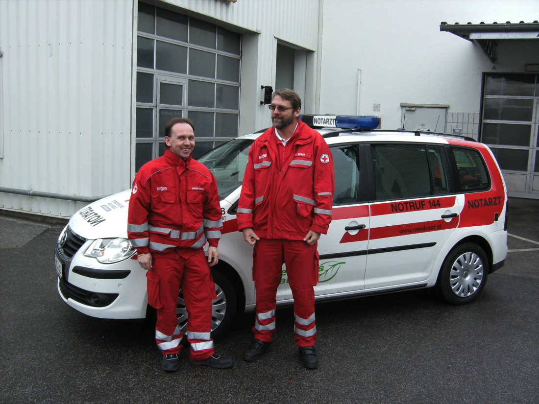 Rotes Kreuz: Notarzteinsatzfahrzeug Oberwart, 2009