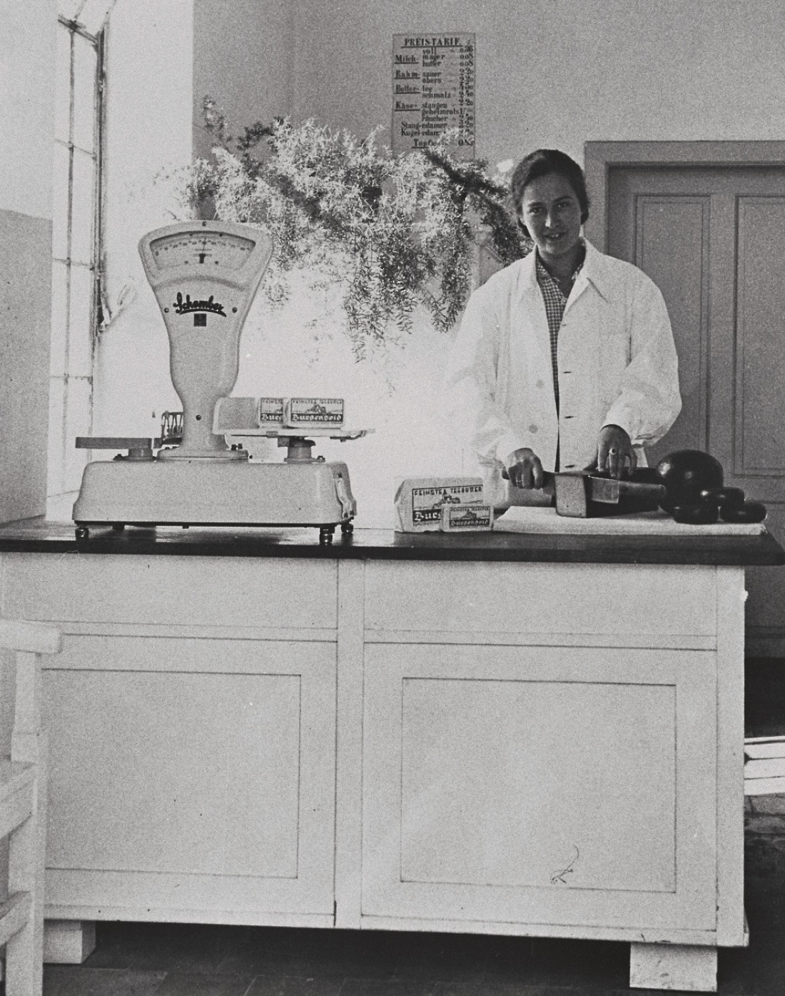 Genossenschaftsmolkerei: Der Verkaufsraum in der ersten Molkerei (Wienerstraße 8b)